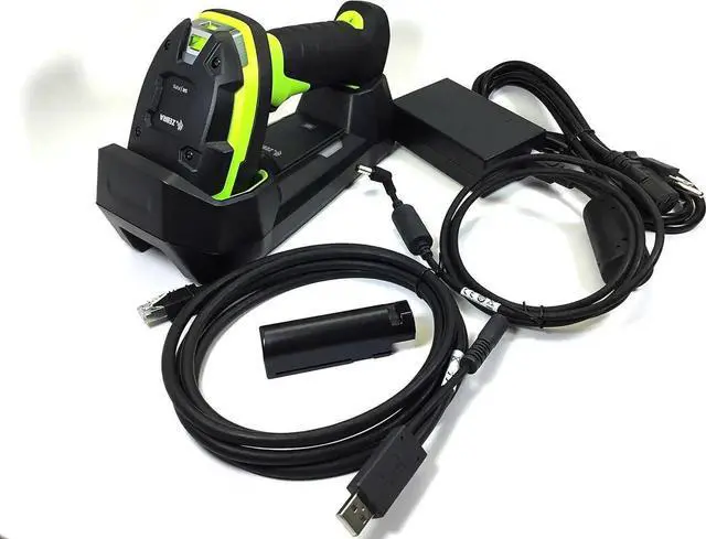 Alt view image 6 of 7 - Ze bra LI3678-SR Ultra-Rugged Cordless 1D Bar code Scan ner/Linear Imager Kit, FIPS, Vibration Motor, Includes Cradle, Power Supply and USB Cord