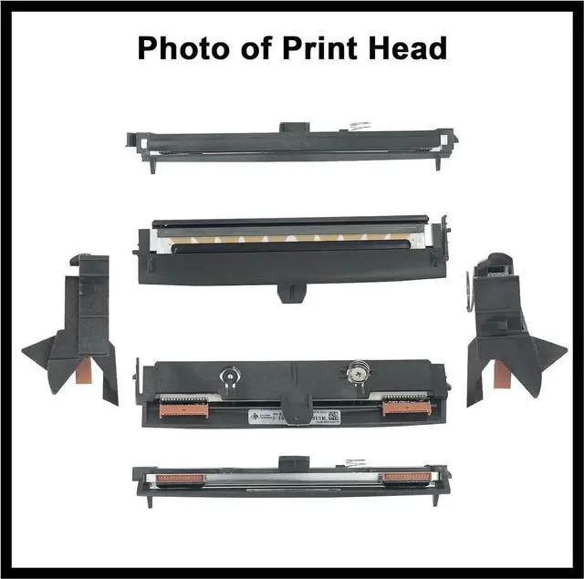 Alt view image 2 of 7 - Printhead for Ze bra ZD420T ZD620T ZD621T 300dpi Thermal Mobile Label Printer - Spare Part/OEM Replacement Thermal Print Head Compatible with Ze bra ZD420T/ZD620T/ZD621T - Part P1080383-227