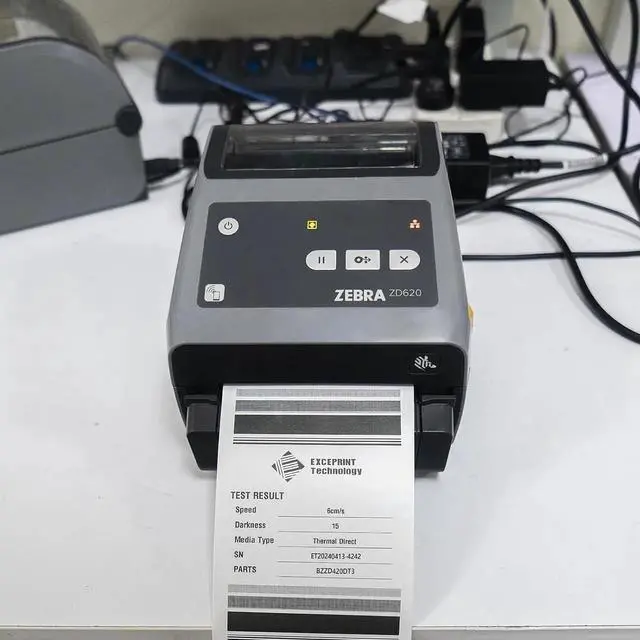 Alt view image 3 of 7 - Printhead for Ze bra ZD420T ZD620T ZD621T 300dpi Thermal Mobile Label Printer - Spare Part/OEM Replacement Thermal Print Head Compatible with Ze bra ZD420T/ZD620T/ZD621T - Part P1080383-227