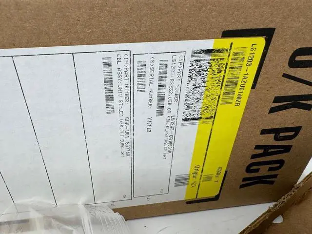 Alt view image 3 of 7 - Ze,bra Motor,ola Sym,bol LS1203-CR10001R Bar,code LASER Scan,ner w USB Cable