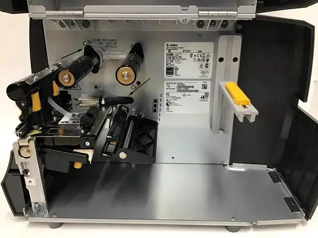Alt view image 4 of 7 - Ze bra ZT23142-T01000FZ, ZT231 Upgraded Version of ZT230 Thermal Transfer Industrial Printer, 203 dpi Print Width 4 in Ethernet Bluetooth Serial USB, Includes: Touch Display, Tear Bar