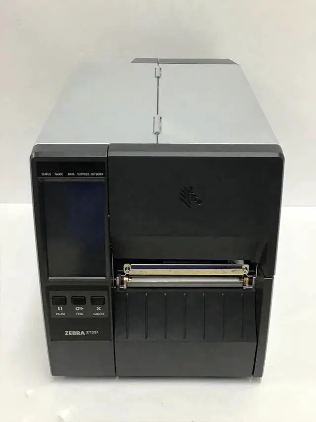 Alt view image 7 of 7 - Ze bra ZT23142-T01000FZ, ZT231 Upgraded Version of ZT230 Thermal Transfer Industrial Printer, 203 dpi Print Width 4 in Ethernet Bluetooth Serial USB, Includes: Touch Display, Tear Bar