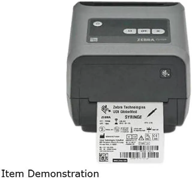 Alt view image 2 of 3 - Ze bra ZD420 4 Thermal Transfer Desktop Label Printer, Cartridge, 203 dpi, USB, USB Host, Bluetooth LE, 802.11ac, Bluetooth 4.0, EZPL - ZD42042-C01W01EZ