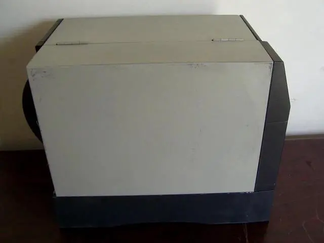 Alt view image 5 of 7 - Ze bra Z4M Printer Z4M00-0001-0000 W/Test Print