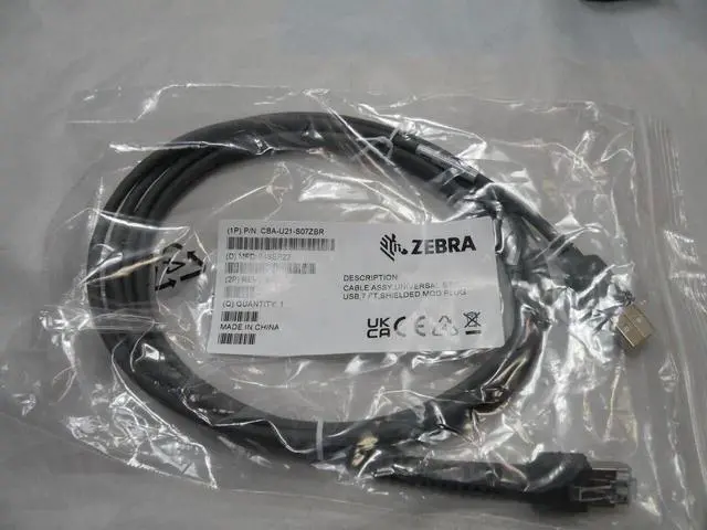 Alt view image 6 of 7 - Ze,bra DS8108-SR00007ZZWW 2D Imager Wired Handheld Bar,code Scan,ner w USB Cable