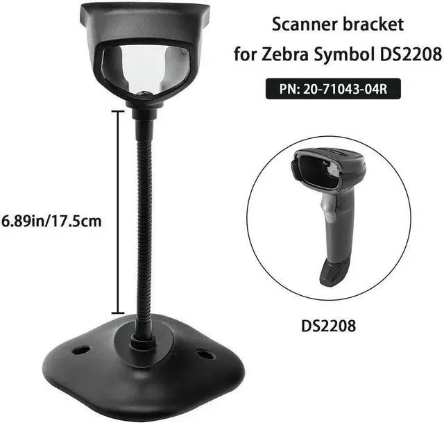 Alt view image 4 of 7 - Scan,ner Bracket Stand For Ze,bra Sym,bol Motor,ola DS2208 DS4308 DS8108 DS4608