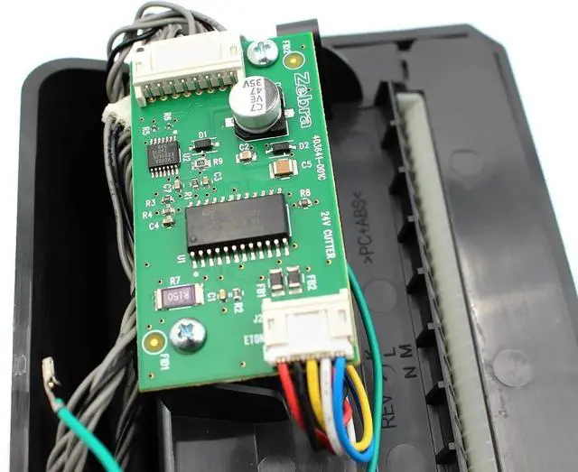 Alt view image 2 of 5 - 105934-033 Kit Cutter Attachment for Ze bra GX420t GK420t GX430t T-Series Thermal Transfer Desktop Printer (Only fit for The mainboard has The Cutter Function)