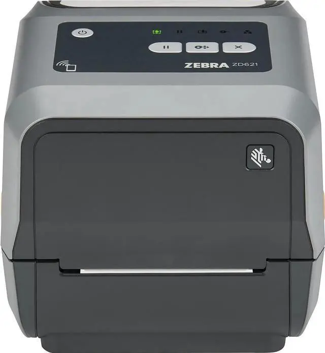 Main image of Ze bra ZD621 300dpi Thermal Transfer Desktop Printer, Print Width 4 inch, 6 IPS - Serial, USB, Ethernet, Bluetooth Connectivity ZD621t