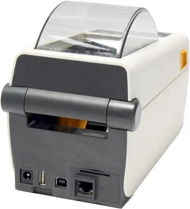 Alt view image 3 of 3 - Ze bra Technologies ZD41H22-D01E00EZ Series ZD410 Direct Thermal Healthcare Desktop Printer, 203 DPI, 2", US Power Cord, USB 2.0, USB Host, BTLE, Ethernet Module, EZPL