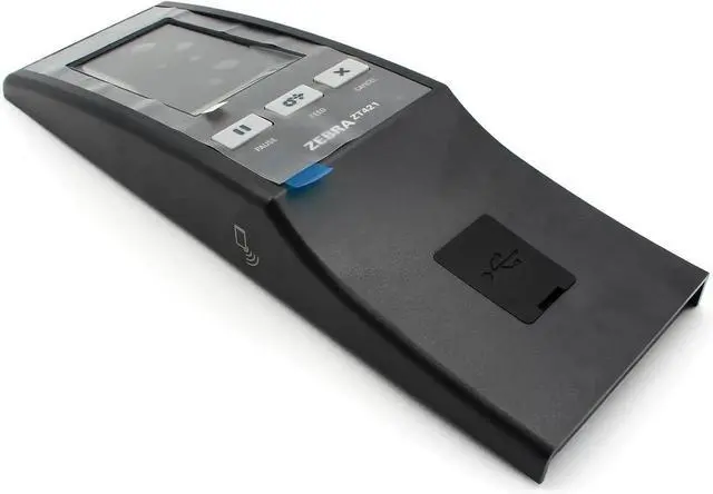 Main image of P1105147-002 Front Control Panel for Ze bra ZT421 Thermal Bar code Printer 203dpi 300dpi Genuine