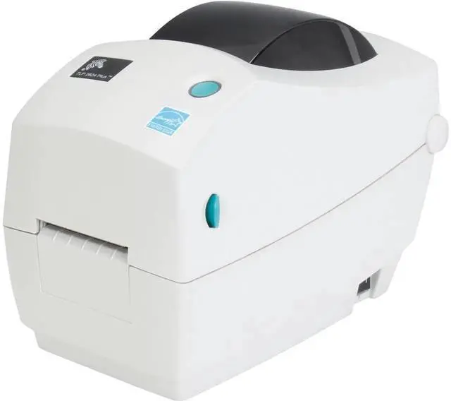 Alt view image 4 of 4 - ze bra- tlp2824 plus thermal transfer desktop printer for labels, receipts, bar codes, tags, and wrist bands - print width of 2 in - serial and usb port connectivity 282P-101110-000