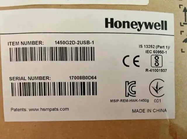 Alt view image 6 of 7 - Honey,well 1450G2D-2USB-1 2D USB Handheld Bar,code Scan,ner w Stand & Cable