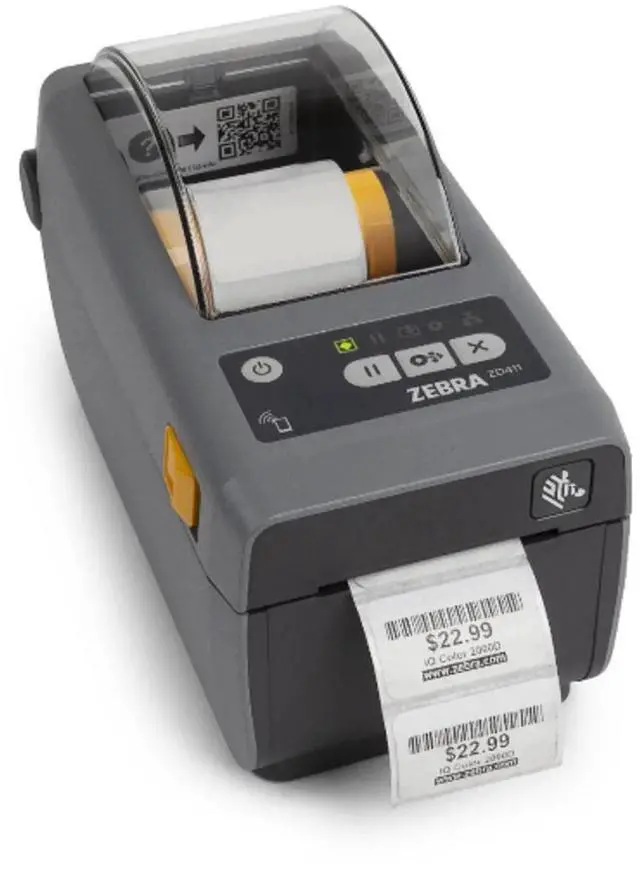 Alt view image 2 of 2 - Ze,bra ZD411 ZD4A022-D01E00EZ 203dpi DT USB Bluetooth LAN Printer