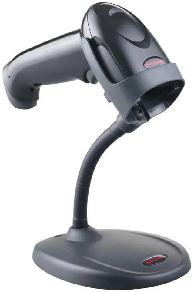 Alt view image 3 of 7 - Honey,well 1250g-2usb-1 Voyager 1D Laser Bar,code Scan,ner USB Kit w/Neck Stand