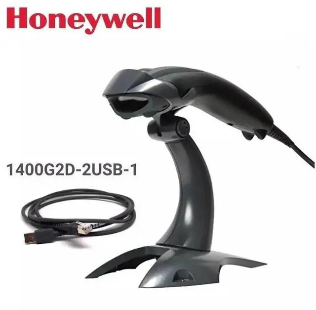 Alt view image 4 of 7 - Honey,well Voyager 1400G 2D Linear Scan,ner with Stand 1400G2D-2USB-1- USB Kit