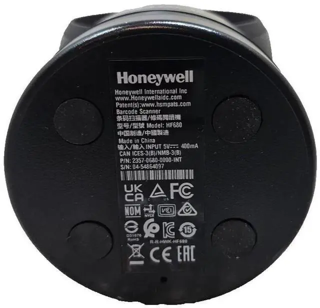 Alt view image 3 of 6 - Honey,well Model HF680 Industrial Bar,code Scan,ner HF680-RS-01 (NCR 2357-0680)