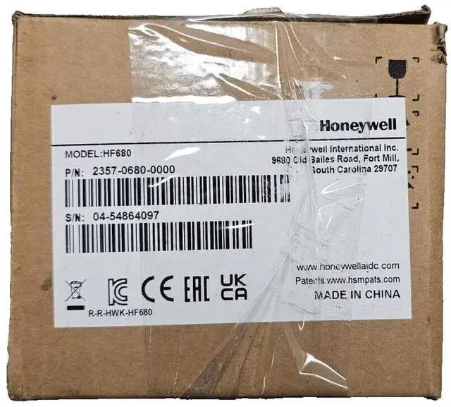 Alt view image 4 of 6 - Honey,well Model HF680 Industrial Bar,code Scan,ner HF680-RS-01 (NCR 2357-0680)