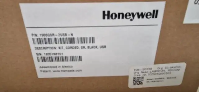 Alt view image 5 of 6 - Honey,well Scan,ner 1900GSR-2-N with manual