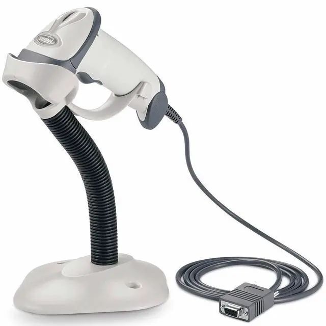 Alt view image 2 of 4 - Ze,bra Sym,bol LS2208 Scan,ner Reader Bar,code Code Scan Rods 1D USB Wired Stands