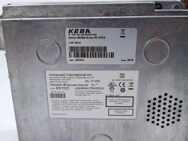 Alt view image 3 of 7 - Honey,well Ms7625 7625g37-Dhl Horizon Bar,code Scan,ner