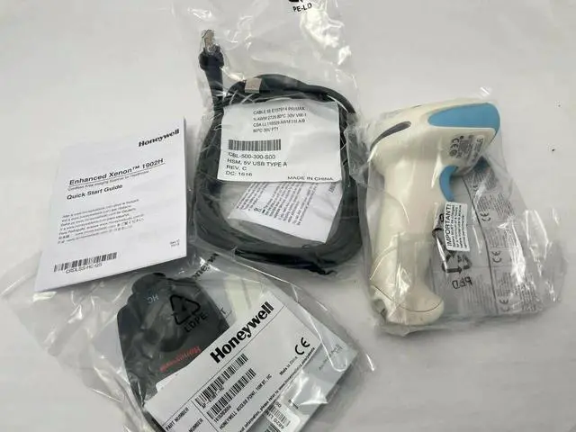 Alt view image 3 of 7 - Honey,well 1902HHD-5USB-8NCOL Enhanced Xenon 1902 HD Healthcare Wireless Scan,ner