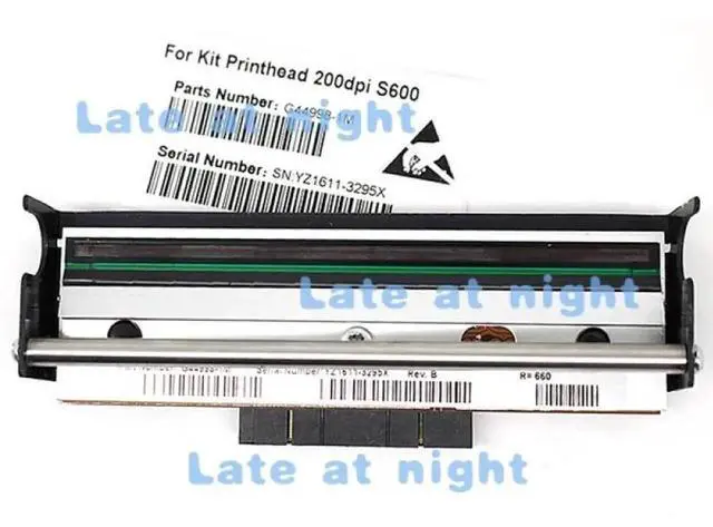 Main image of New Printhead for Ze bra Stripe S600 Thermal Label Printer G44998-1M 203dpi