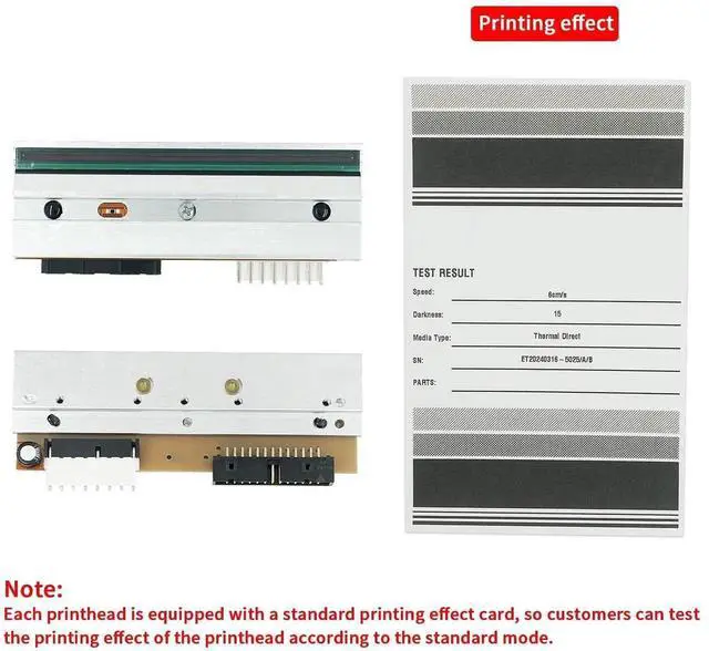 Main image of Brand New P1053360-019 Printhead for Ze bra 105SL PLUS Thermal Label Printer 300dpi