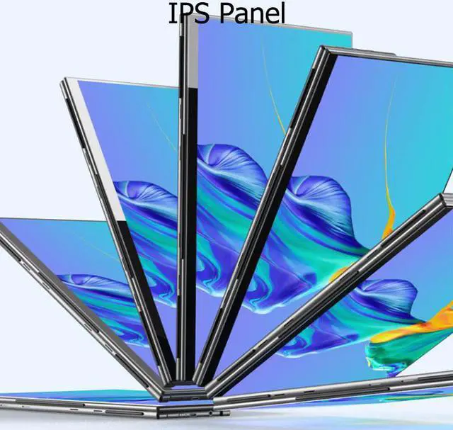 Alt view image 6 of 7 - 15.6inch 4K Portable Monitor UHD Touchscreen LED Full-featured USB Type-C HDMI2.0 Eye Care 550 Brightness with Speakers Holder