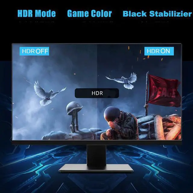 Alt view image 6 of 7 - 25inch Computer Monitor 360Hz Monitor PC Adaptive-Sync 1080P Support 144Hz IPS VESA 100*100 1ms Response Frameless HDMI USB