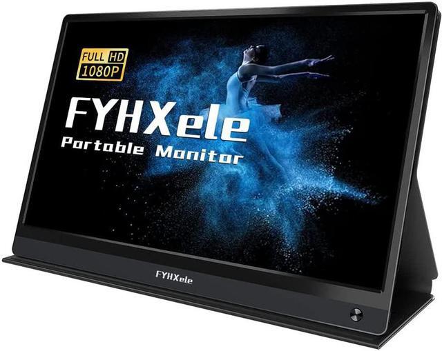 Main image of Portable Monitor Travel Screen Second 15.6 Inch FHD 1080P IPS External Monitor for Laptop with Dual Type-C Mini HDMI with Smart Cover & Dual Speakers, Plug & Play for PC Phone