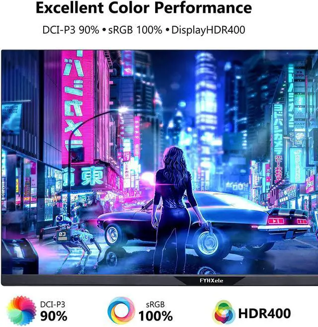 Alt view image 4 of 7 - FYHXELE 28inch PC Monitor 4K UHD 144Hz IPS Panel LCD Display Flicker Free Low Blue Light Eye Protect G-Sync HDR Speaker HDMI 2.1 for PS5