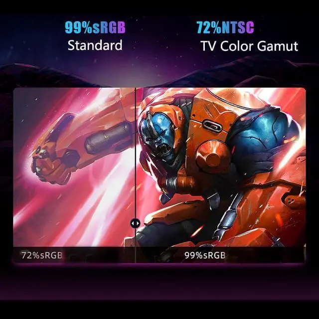 Alt view image 4 of 6 - 27" IPS Monitor 165Hz Gaming Monitors 165Hz 1080P FHD 1ms Free-sync LCD Display 100%sRGB Eye Protect Support HDMI DP