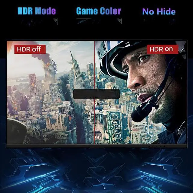 Alt view image 5 of 6 - 27" IPS Monitor 165Hz Gaming Monitors 165Hz 1080P FHD 1ms Free-sync LCD Display 100%sRGB Eye Protect Support HDMI DP