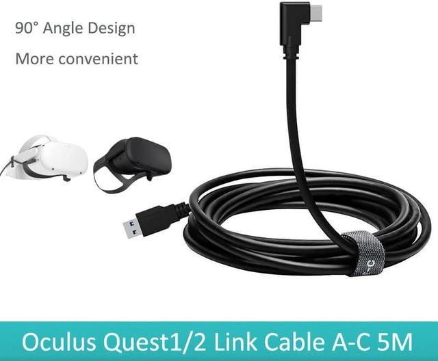 USB3.2 Oculus Quest Link Cable, Compatible for Oculus Quest 2, Quest 1 Link  Cable, 5Gbps