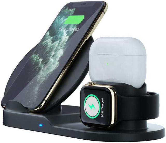 Wireless Charger 3 in 1 Wireless Charge Station for iPhone Airpods