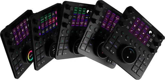 Alt view image 4 of 7 - Loupedeck CT - Custom Editing Console for Photo, Video, Music and Design - Compatible with Lightroom Classic, Photoshop, Premiere Pro, Final Cut Pro, After Effects, Capture One, Ableton Live, & more