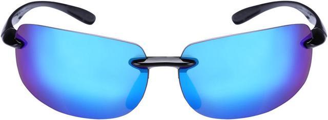 The Influencer Polarized Bifocal Reading Sunglasses Black Open Road Blue  2.0 