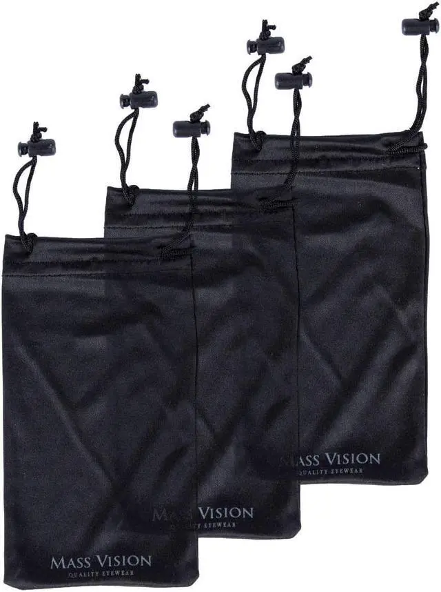 Alt view image 5 of 5 - "The Executive" 3 Pair of Classic Semi-Rimless Bifocal Reading Sunglasses +3.00 Black