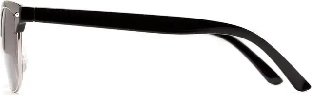 Alt view image 4 of 5 - "The Executive" 3 Pair of Classic Semi-Rimless Bifocal Reading Sunglasses +3.00 Black