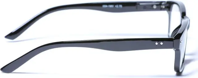 Alt view image 3 of 3 - "The Intellect" 3 Pair of Unisex Reading Glasses - Spring Hinges +2.50 Black