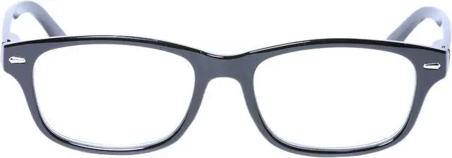Alt view image 4 of 6 - "The Intellect" 3 Pair of Unisex Reading Glasses - Spring Hinges +1.25 Black/Tortoise