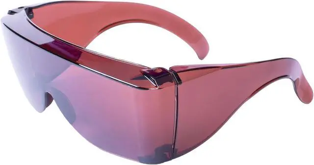 Alt view image 2 of 3 - Extra Large Cover-Ups, Black Fit Over Sunglasses For Men and Women Who Wear Prescription Glasses in the Sun Brown