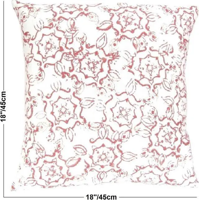Alt view image 5 of 7 - PRIMA LINEN 2-Pack Bouquet Floral Decorative Print (18"x18") Square Luxury Throw Pillow Cushion Cover Cases Collection Set