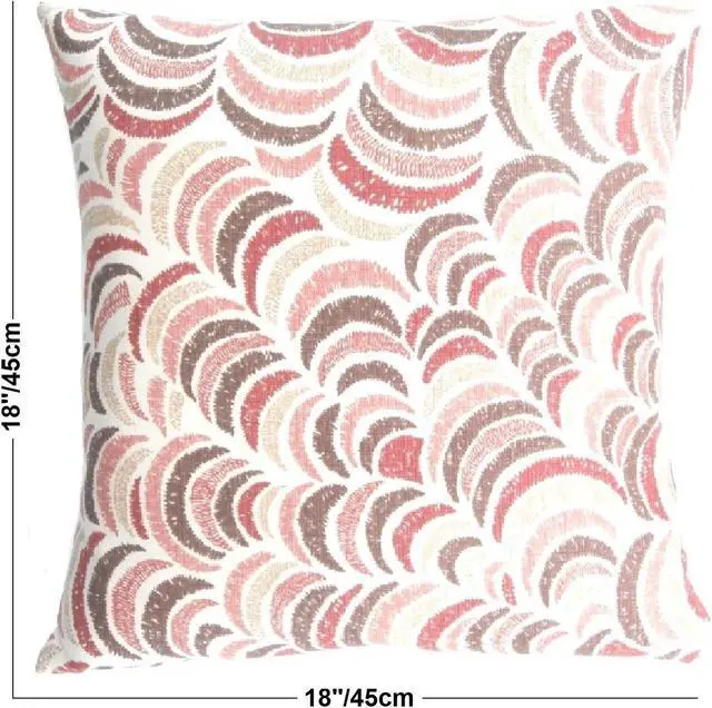 Alt view image 5 of 7 - PRIMA LINEN 2-Pack Festive Slice Decorative Print (18"x18") Square Luxury Throw Pillow Cushion Cover Cases Collection Set