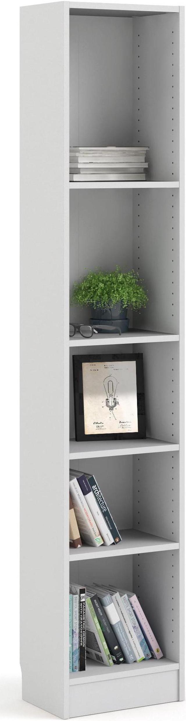 Tvilum element 5 online shelf narrow bookcase