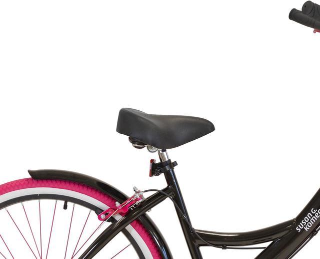 26 susan g komen cruiser bike