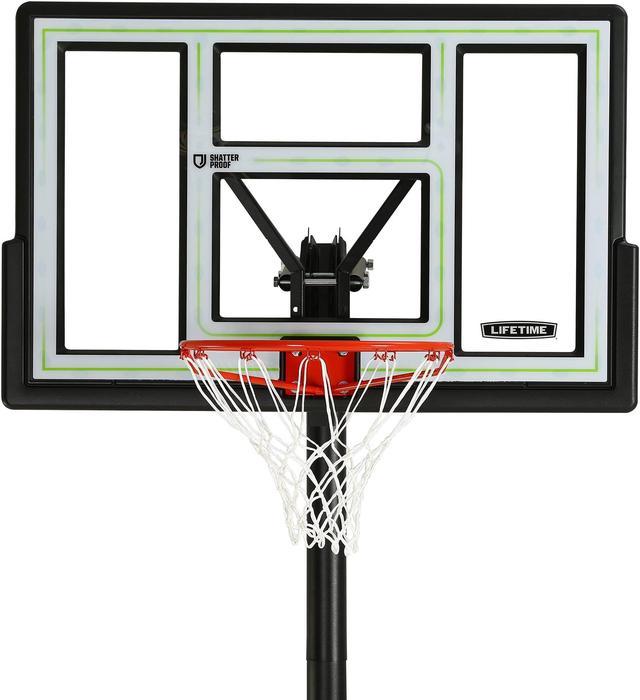 Lifetime Adjustable Portable Basketball Hoop, 46 inch Polycarbonate (90584)