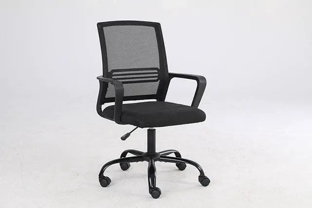 Alt view image 2 of 7 - QIGRIF furniture Store Mesh Office Chair Task Chair Swivel Height Adjustable Task Chair with Armrest Ergonomic Chair