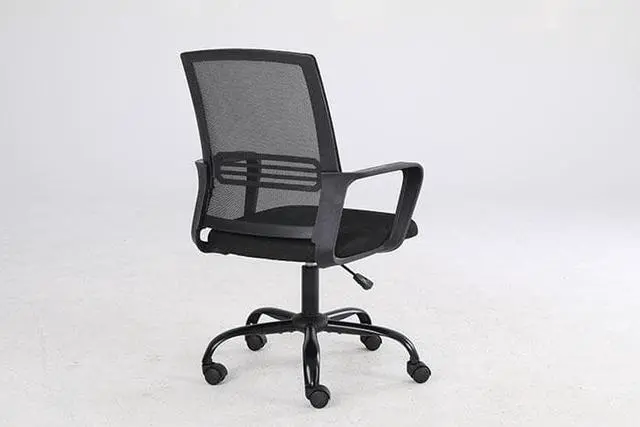 Alt view image 4 of 7 - QIGRIF furniture Store Mesh Office Chair Task Chair Swivel Height Adjustable Task Chair with Armrest Ergonomic Chair
