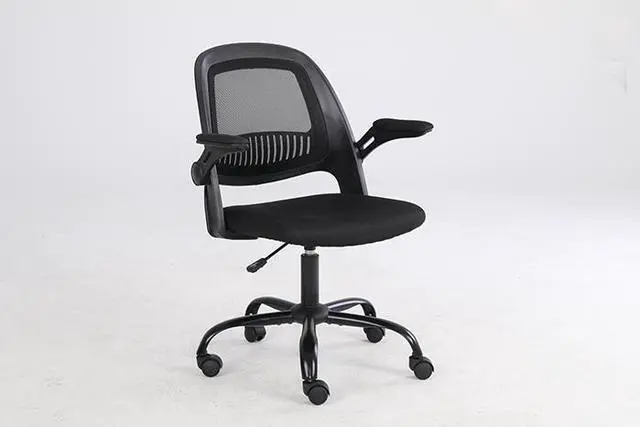 Alt view image 2 of 7 - QIGRIF Furniture Store Ergonomic Office Chair Computer Desk Chair, Adjustable Height, Comfortable Thick Padded HighBack Office Chair Relieve Back Pain, (Black)